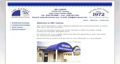 Desktop Screenshot of abccanvas.com
